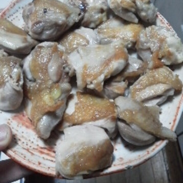 鳥もものハチミツ焼き